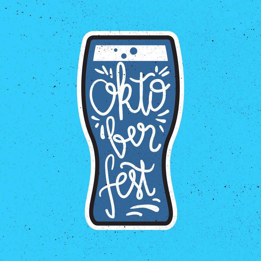 Oktober Fest Lettering Art