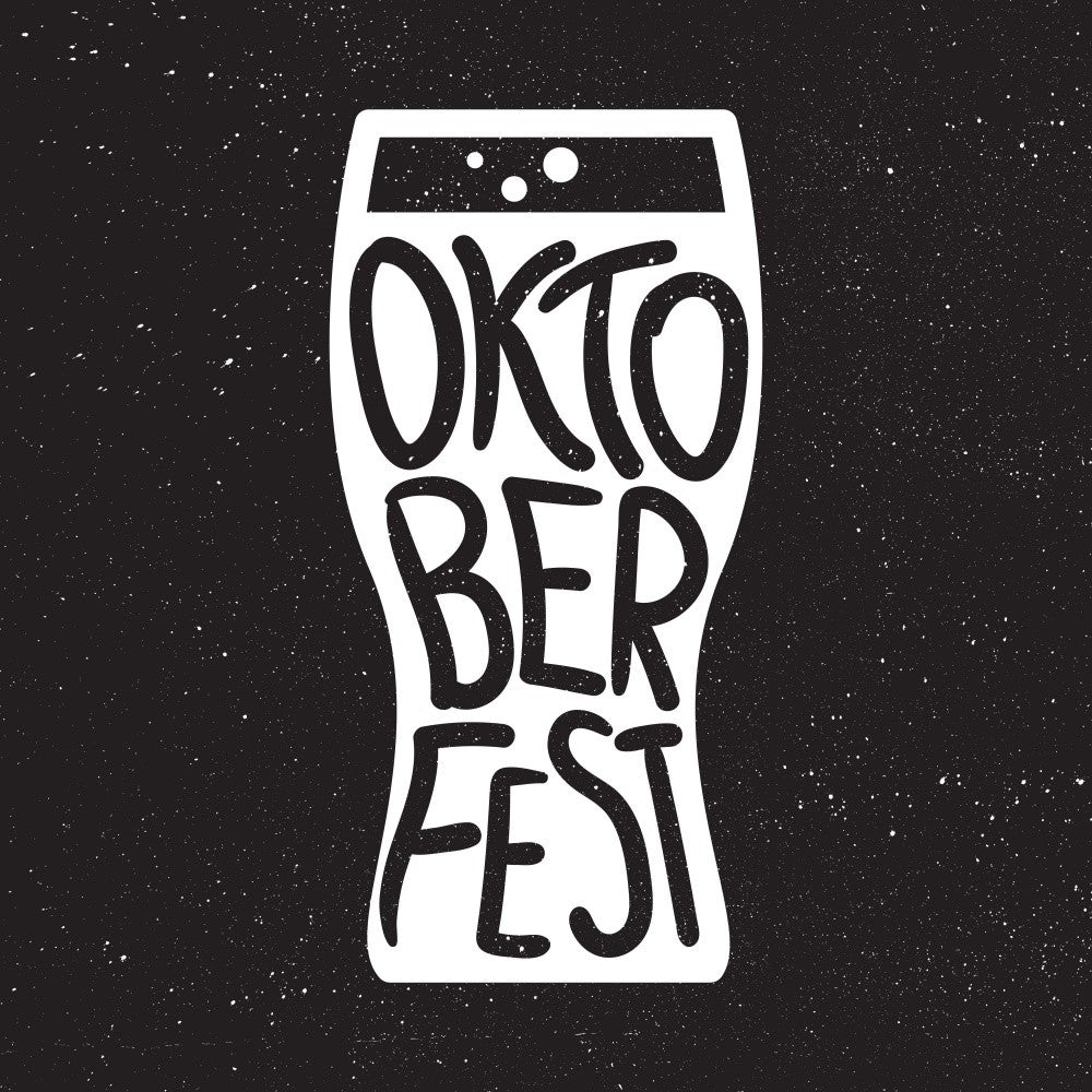 Oktober Fest Lettering Art