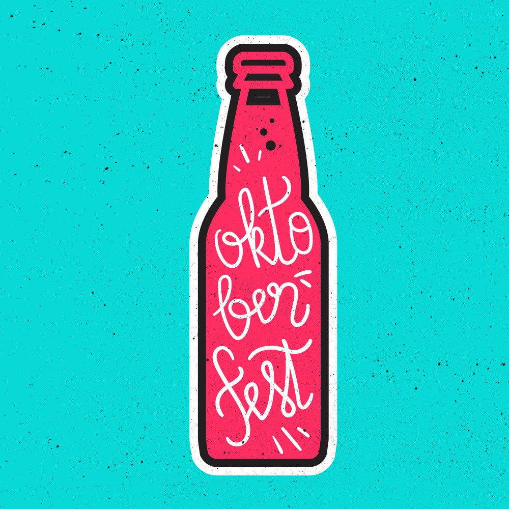 Oktober Fest Lettering Art