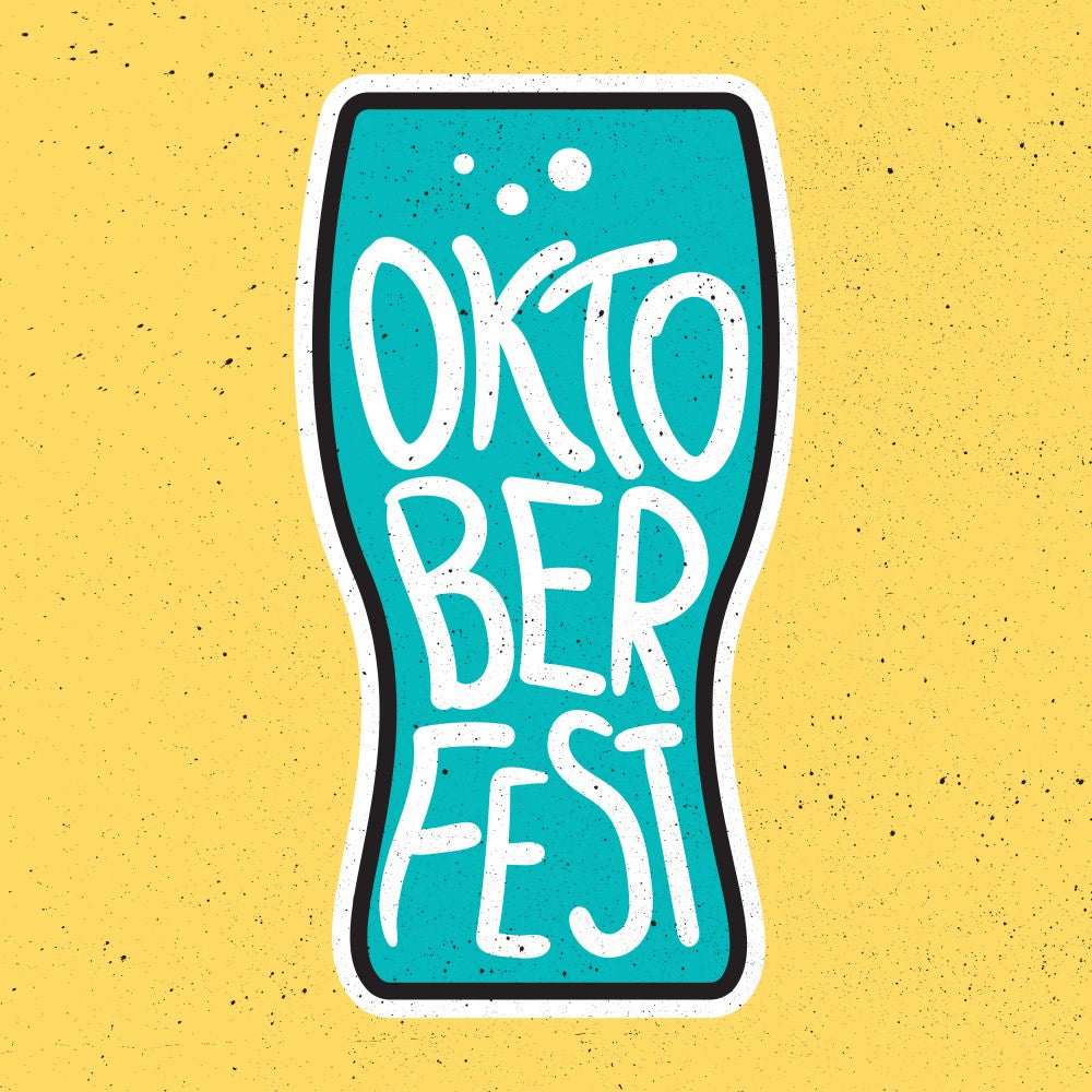 Oktober Fest Lettering Art