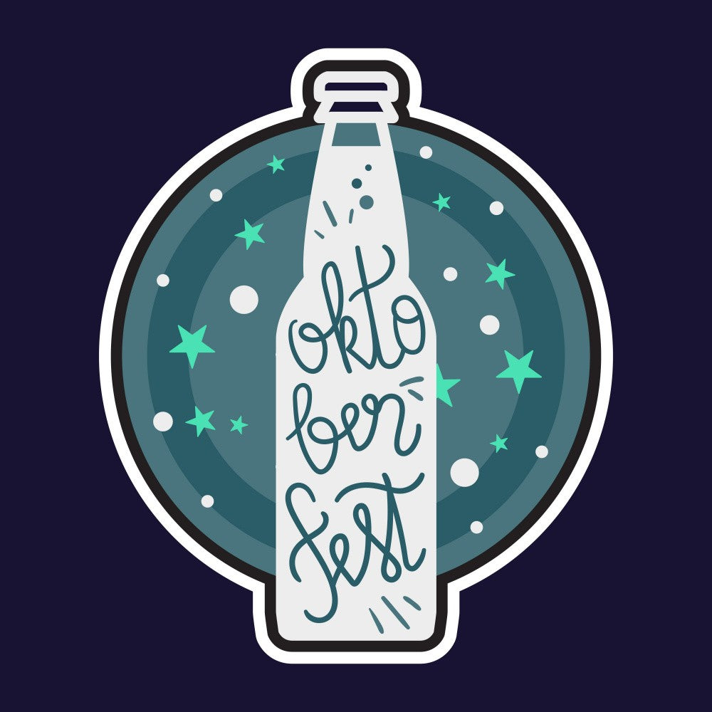 Oktober Fest Lettering Art