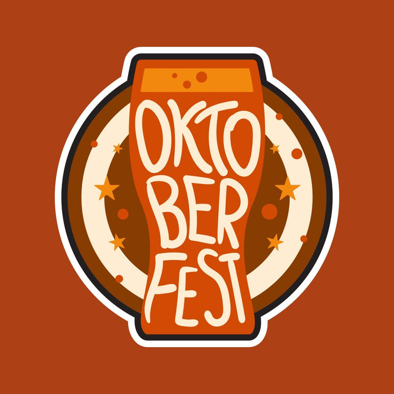 Oktober Fest Lettering Art