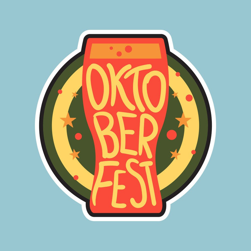 Oktober Fest Lettering Art