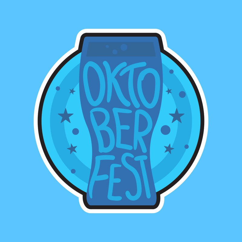 Oktober Fest Lettering Art