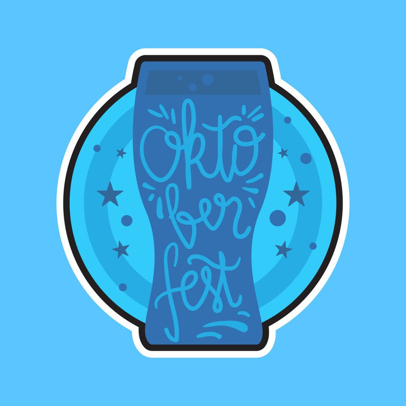 Oktober Fest Lettering Art