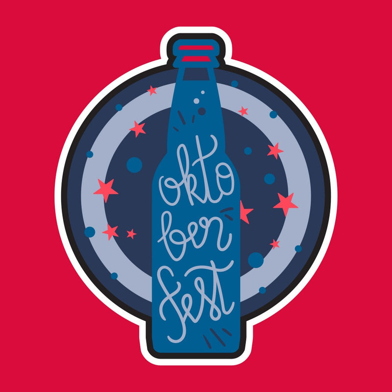 Oktober Fest Lettering Art