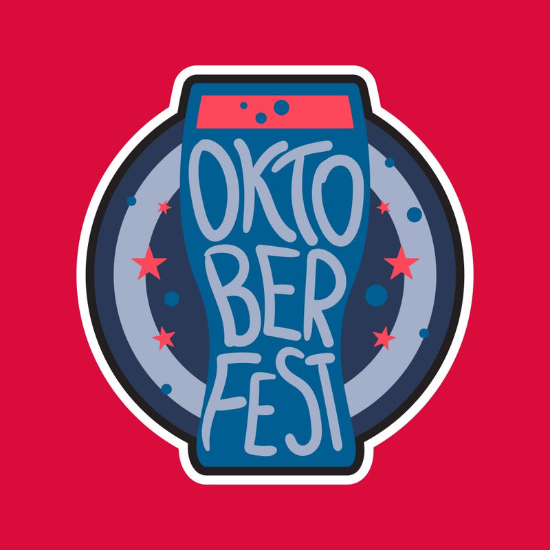 Oktober Fest Lettering Art