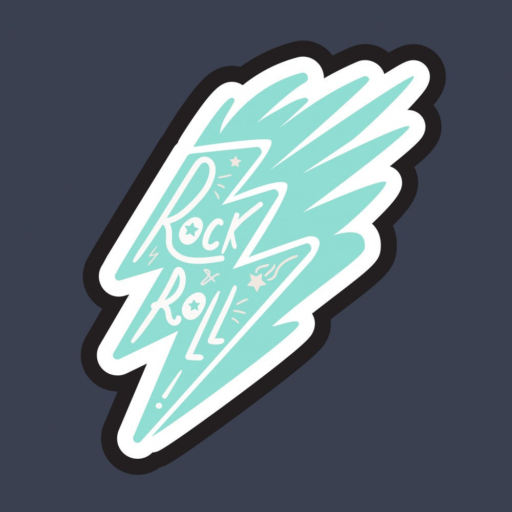 Rock N Roll Art Music Lettering
