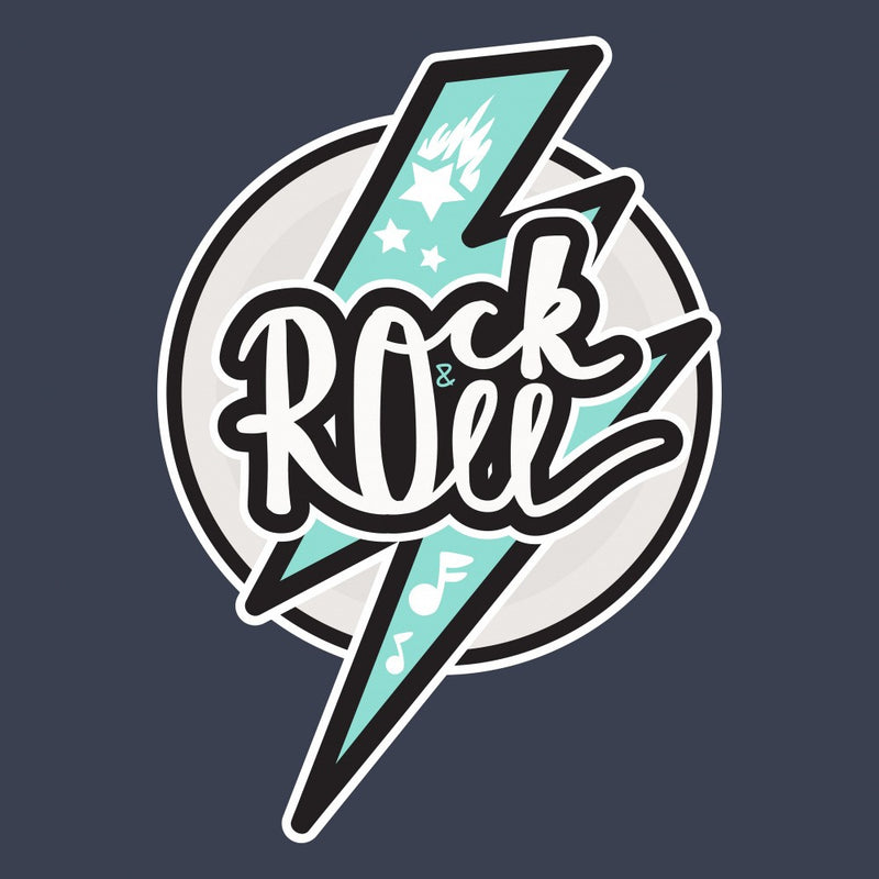 Rock N Roll Art Music Lettering