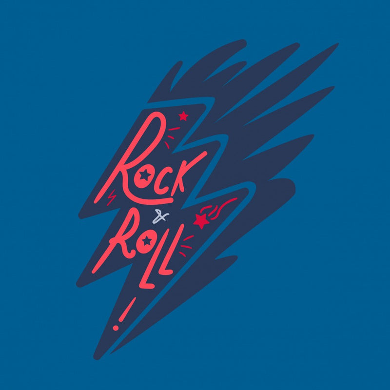 Rock N Roll Art Music Lettering