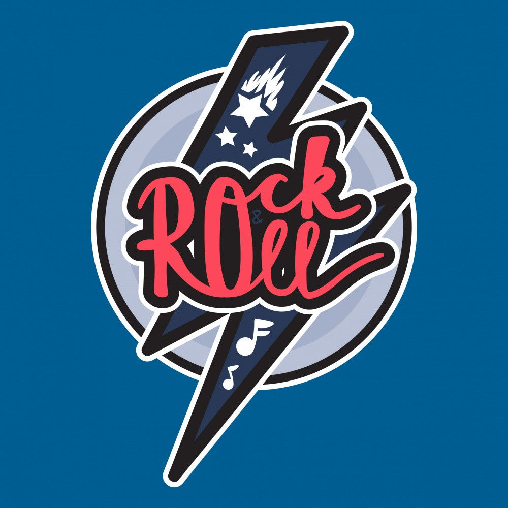 Rock N Roll Art Music Lettering