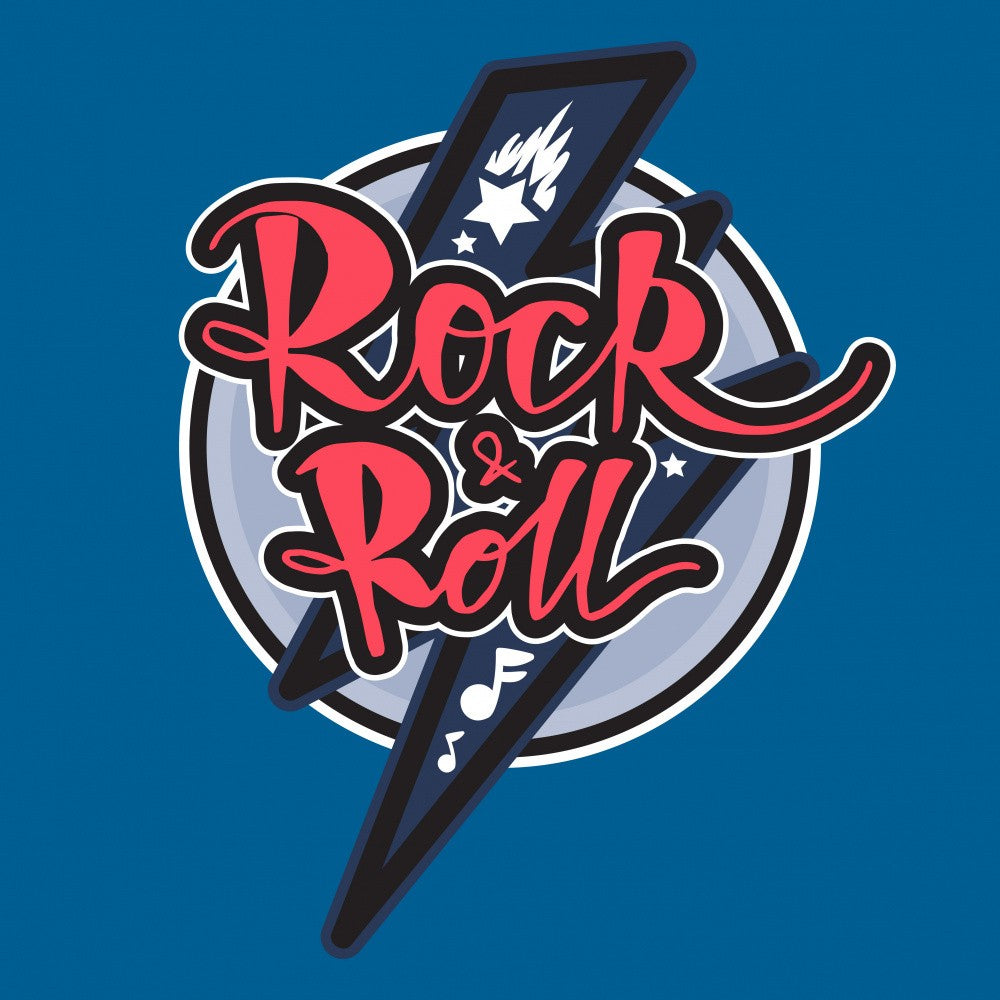 Rock N Roll Art Music Lettering