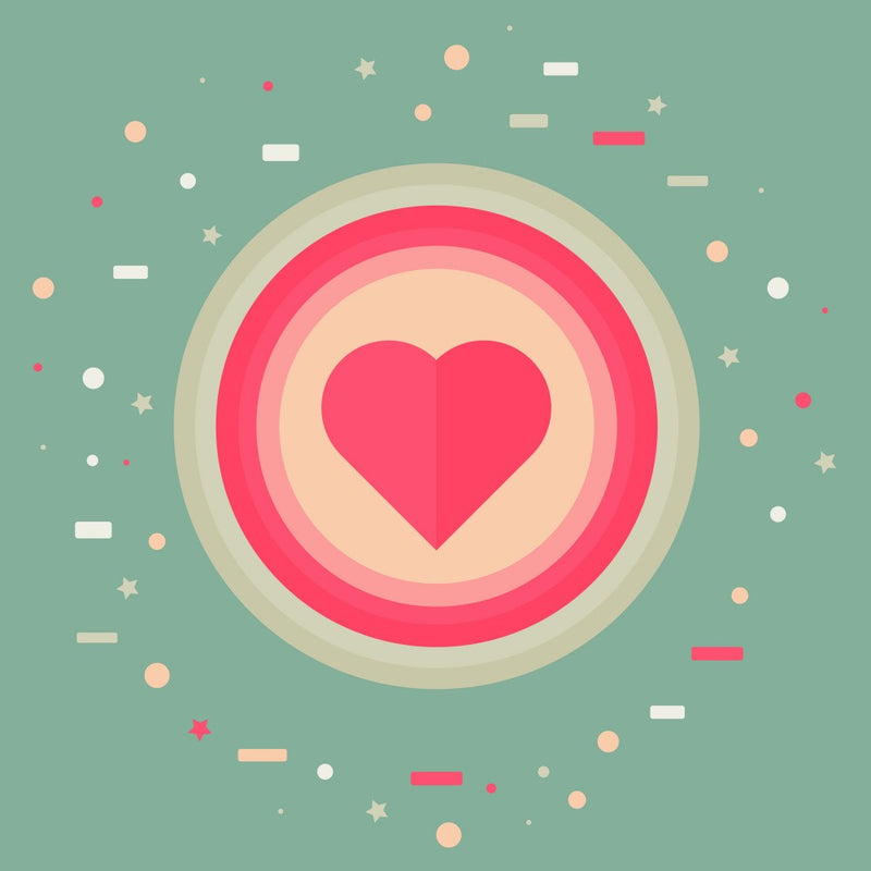 Heart Shapes and Circles
