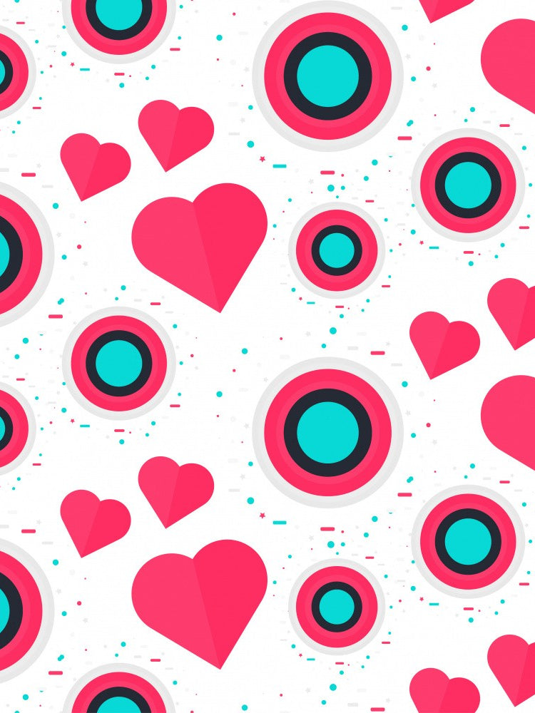 Heart Shapes and Circles