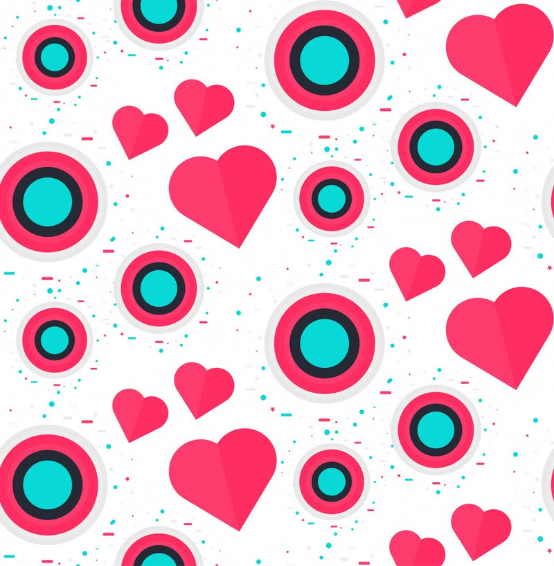 Heart Shapes and Circles