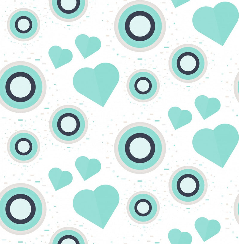 Heart Shapes and Circles