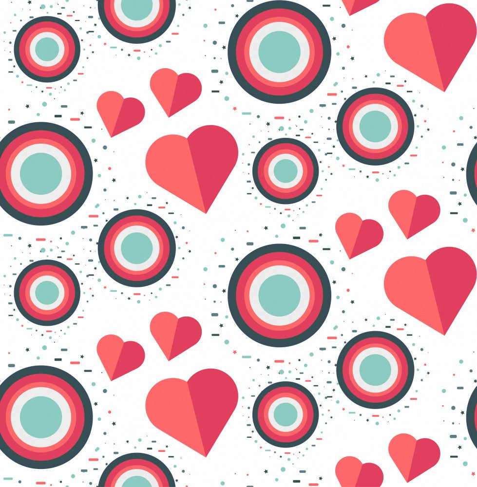 Heart Shapes and Circles