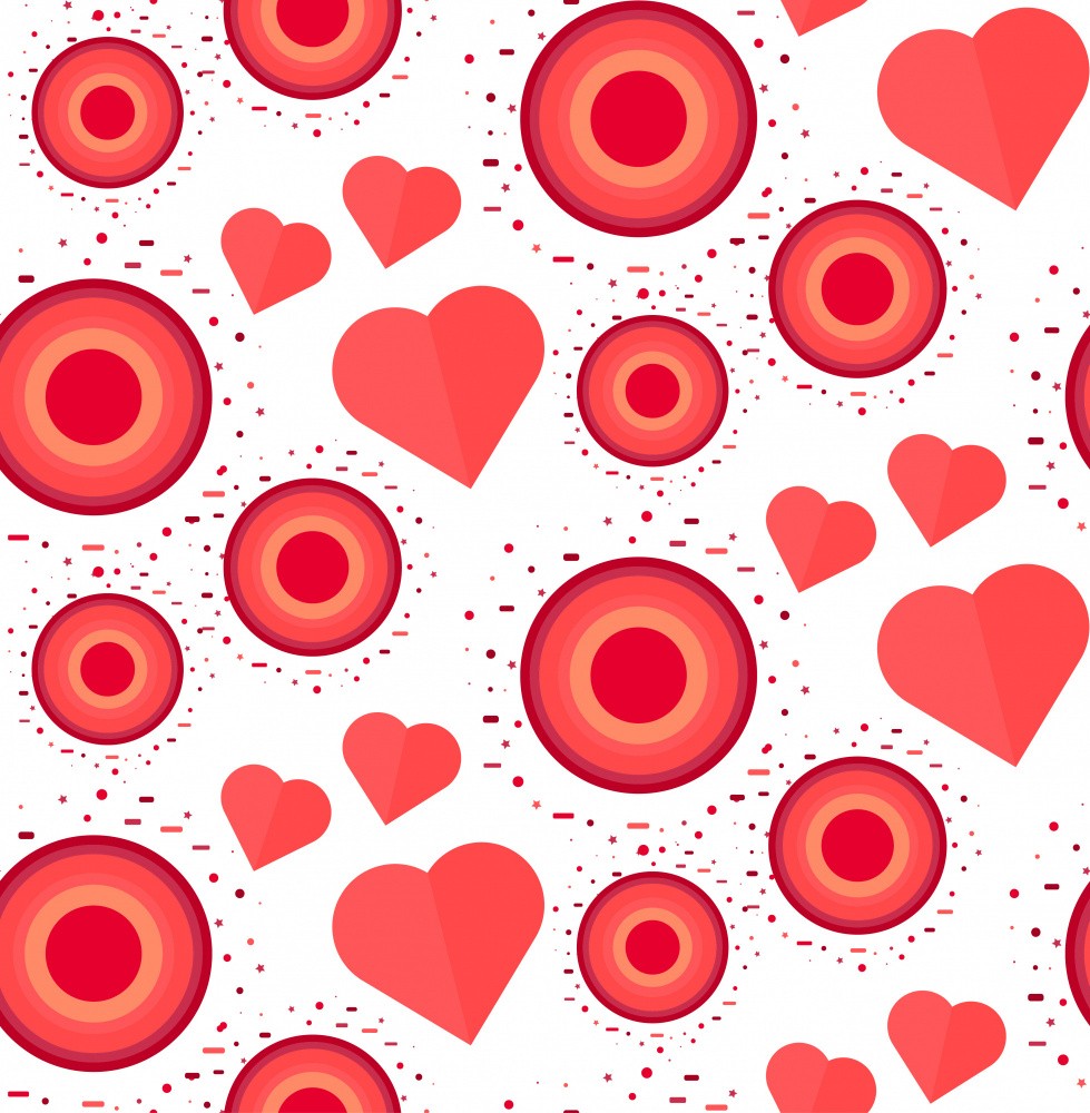 Heart Shapes and Circles