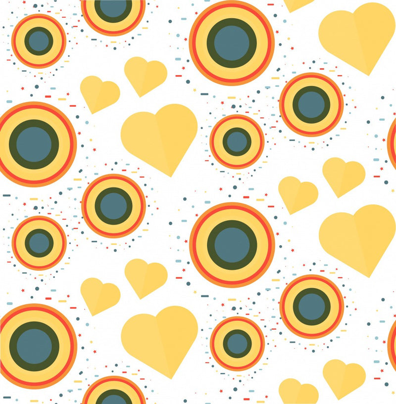 Heart Shapes and Circles