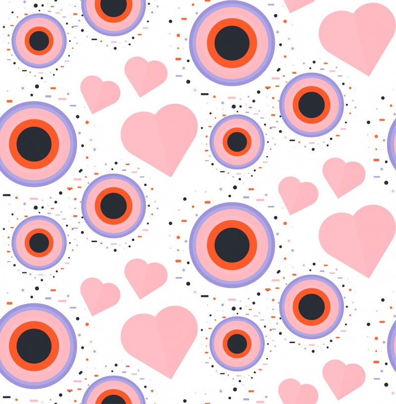 Heart Shapes and Circles