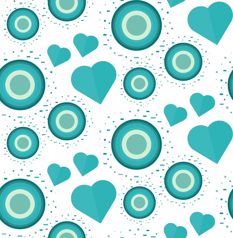 Heart Shapes and Circles
