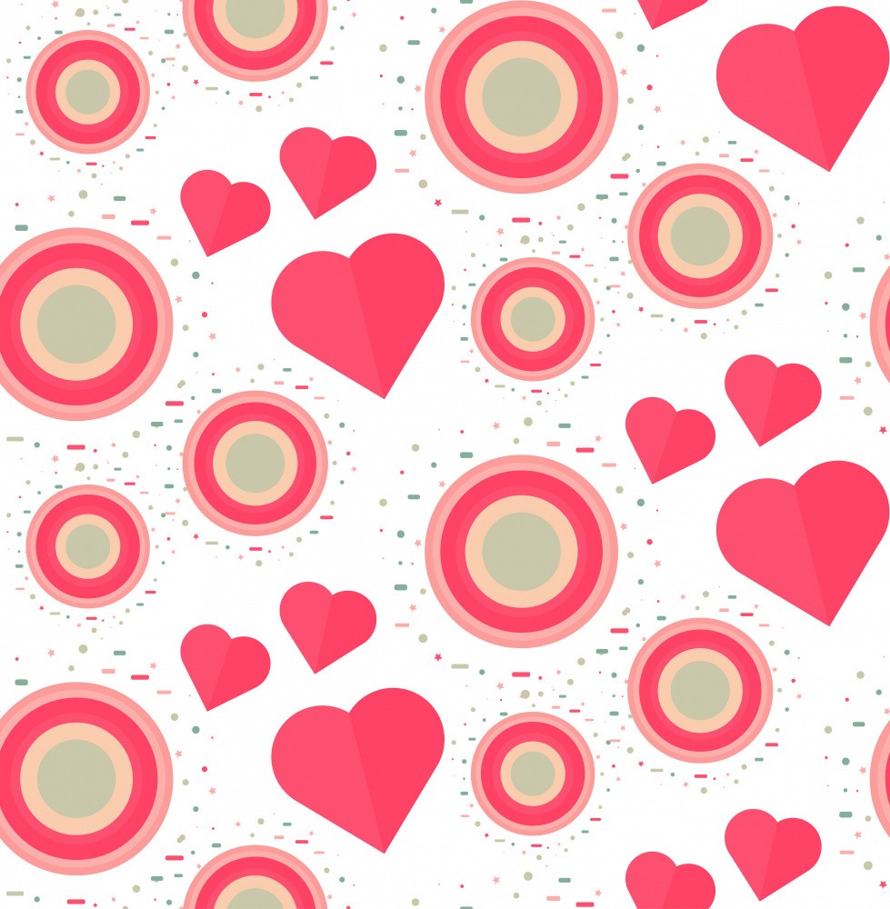 Heart Shapes and Circles