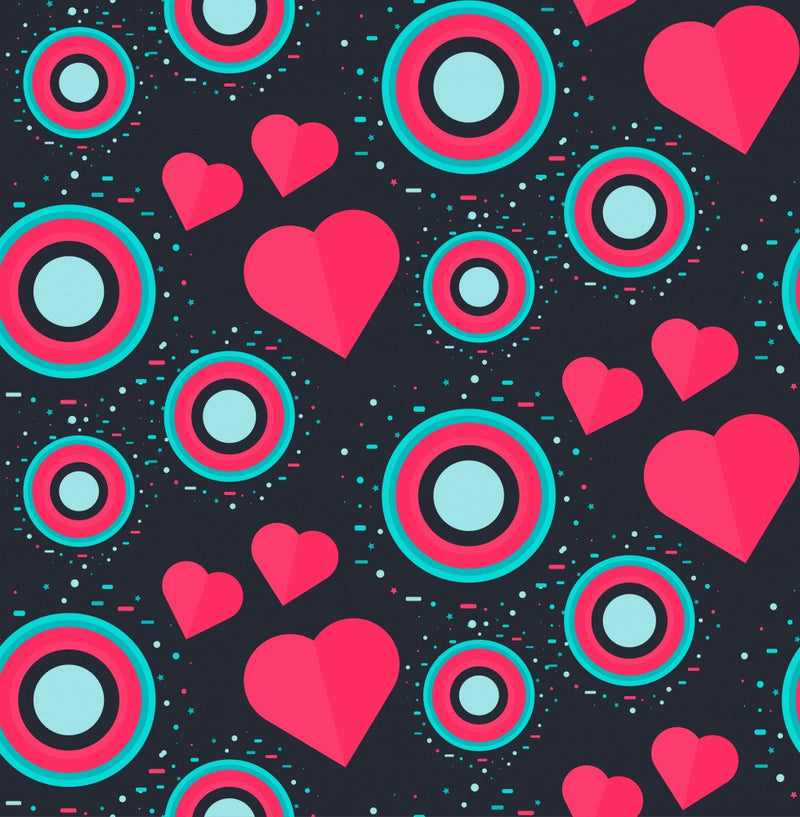 Heart Shapes and Circles