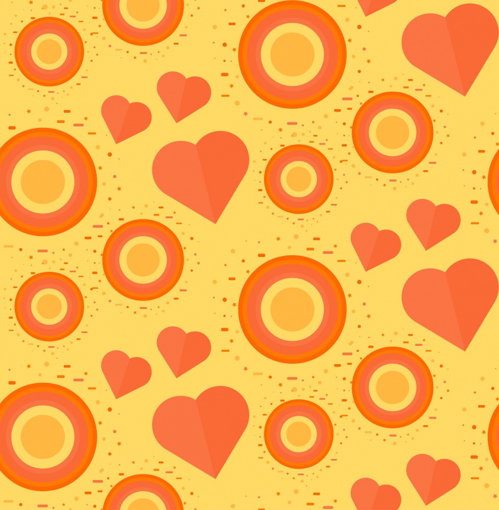 Heart Shapes and Circles