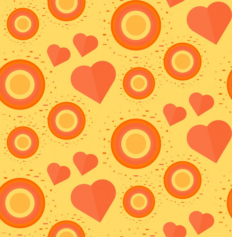 Heart Shapes and Circles