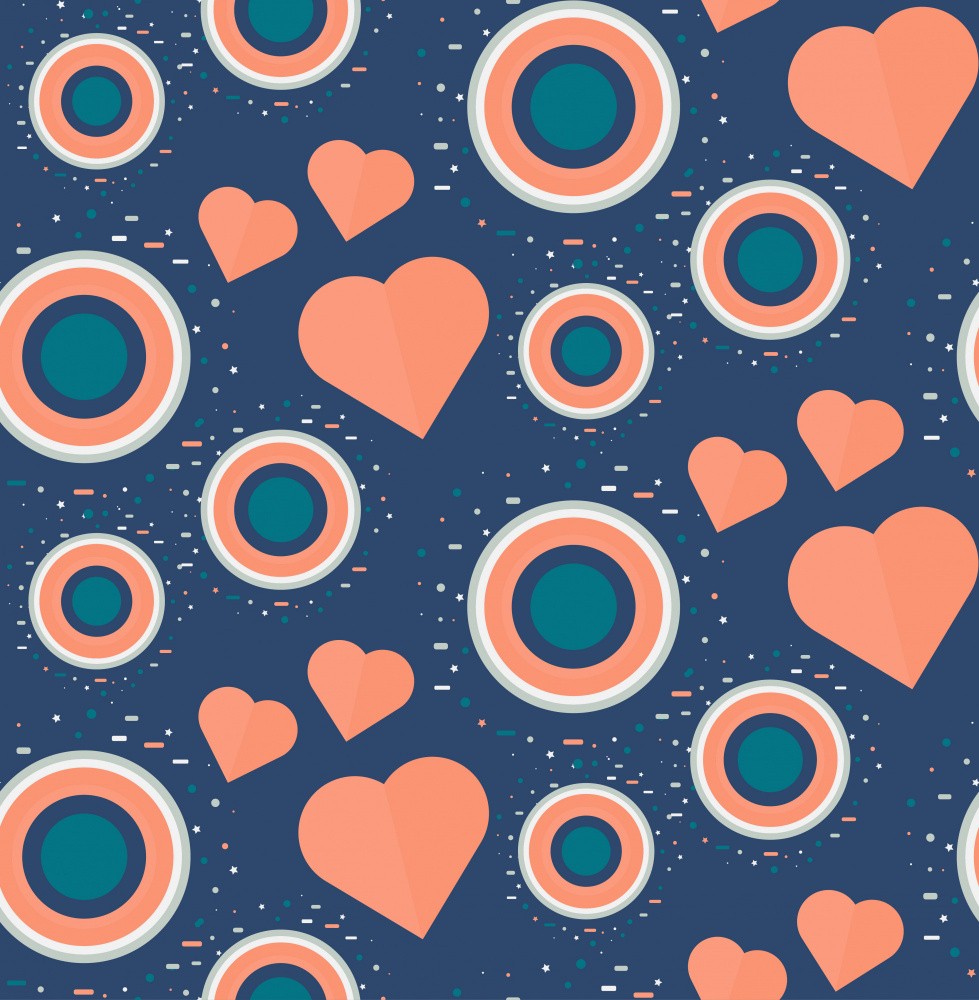 Heart Shapes and Circles