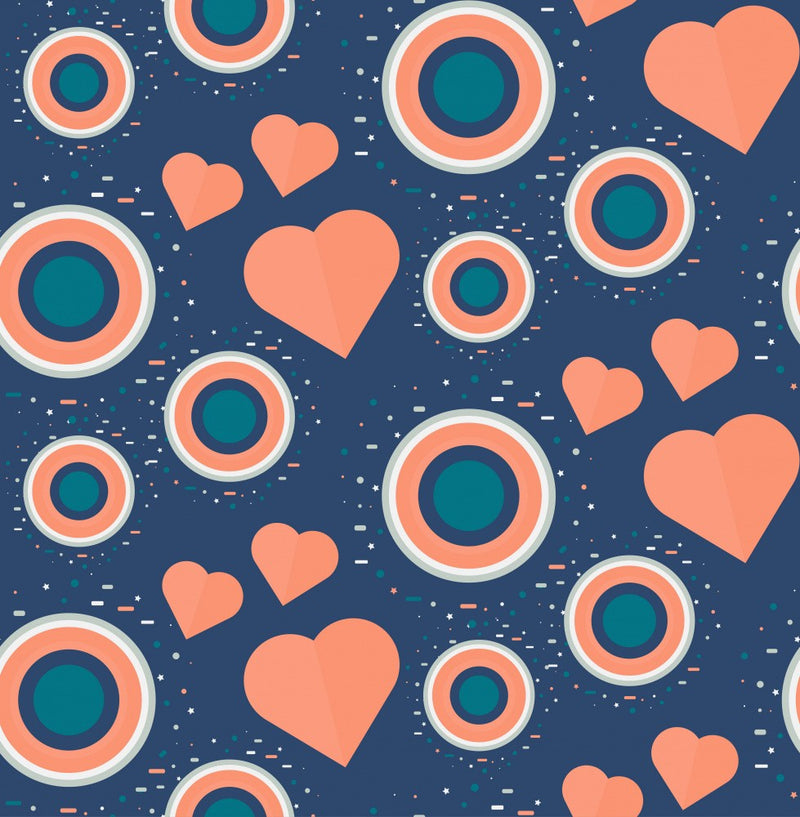 Heart Shapes and Circles
