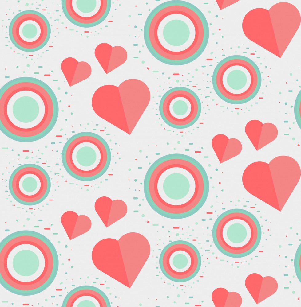 Heart Shapes and Circles