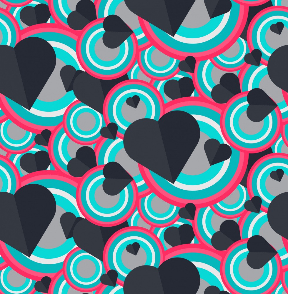 Romantic Black Hearts