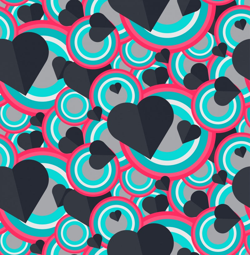 Romantic Black Hearts