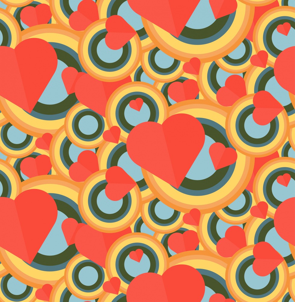 Romantic Red Hearts