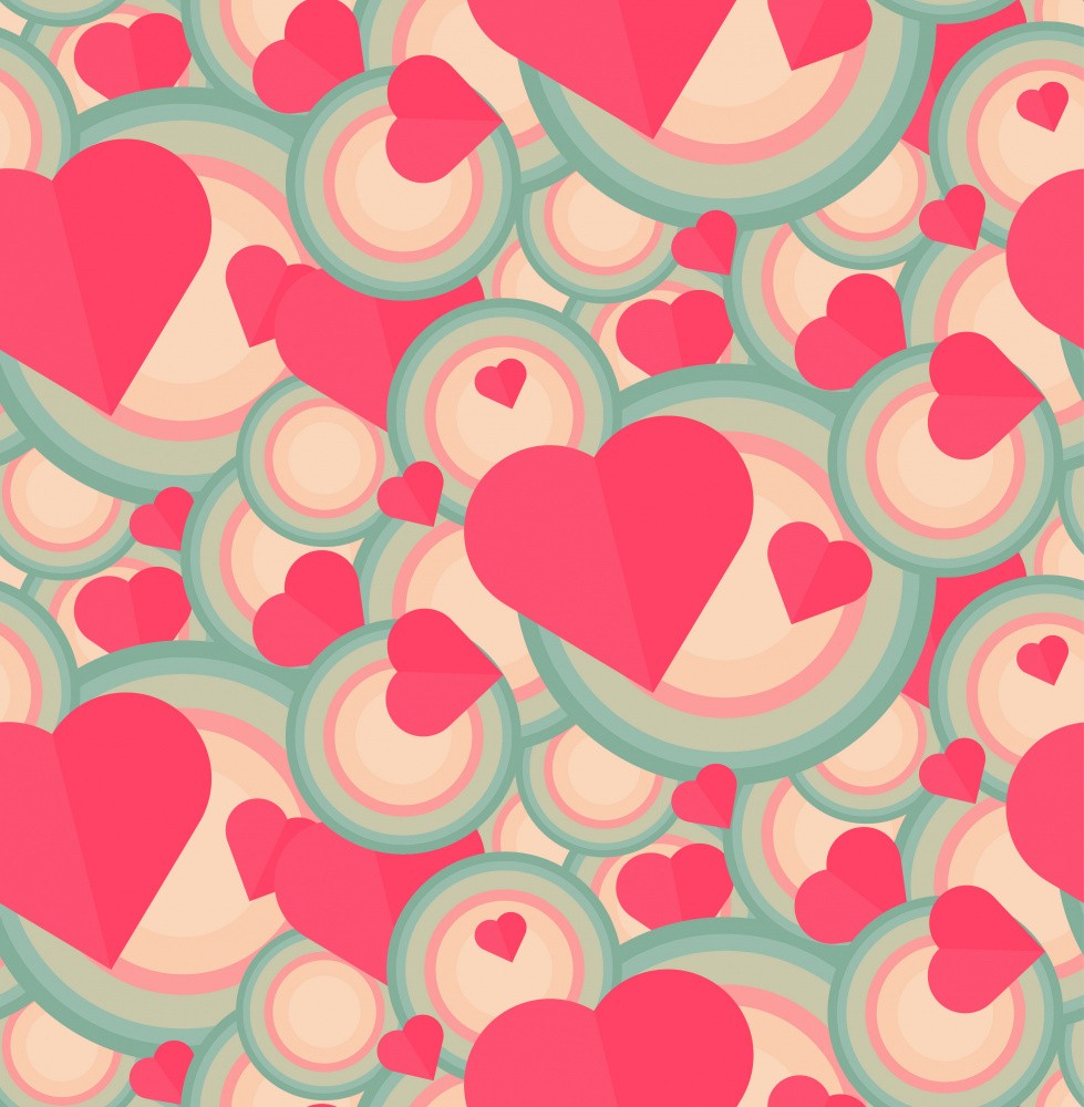 Romantic Red Hearts