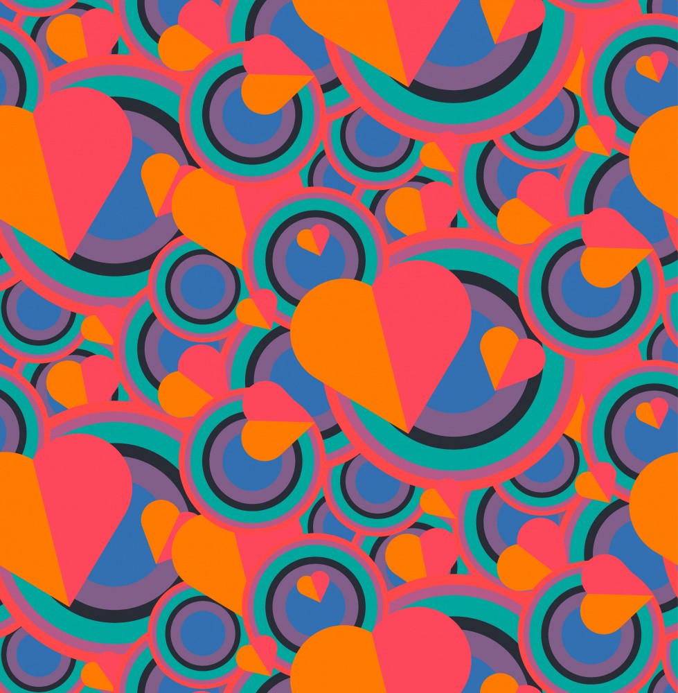 Colorful Heart Beat