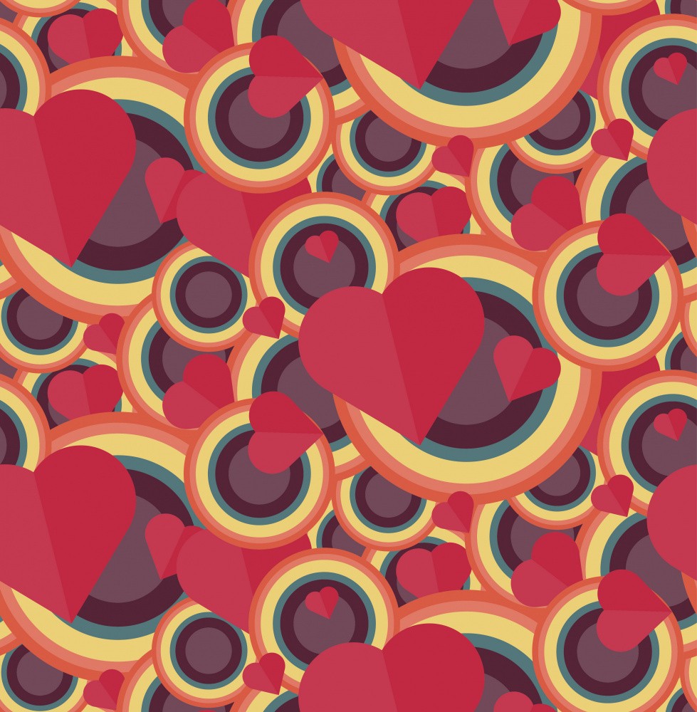Romantic Red Hearts