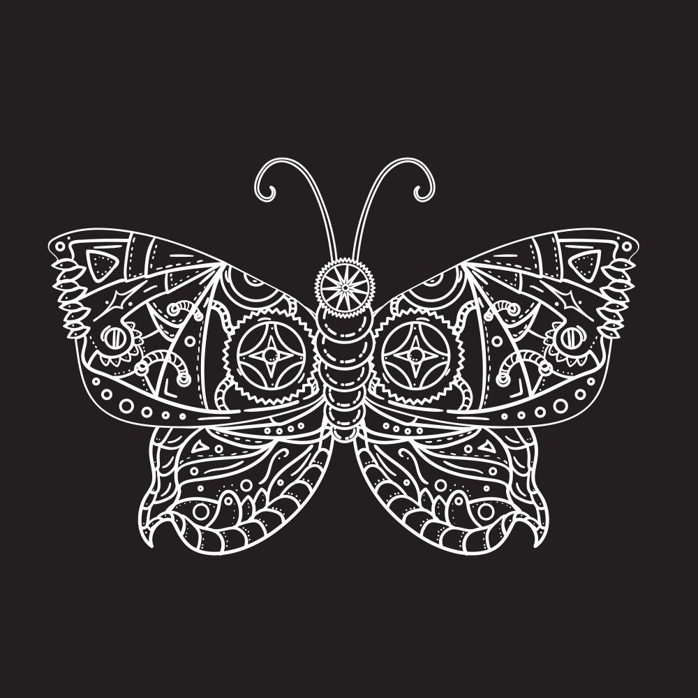 Steampunk Butterfly Art