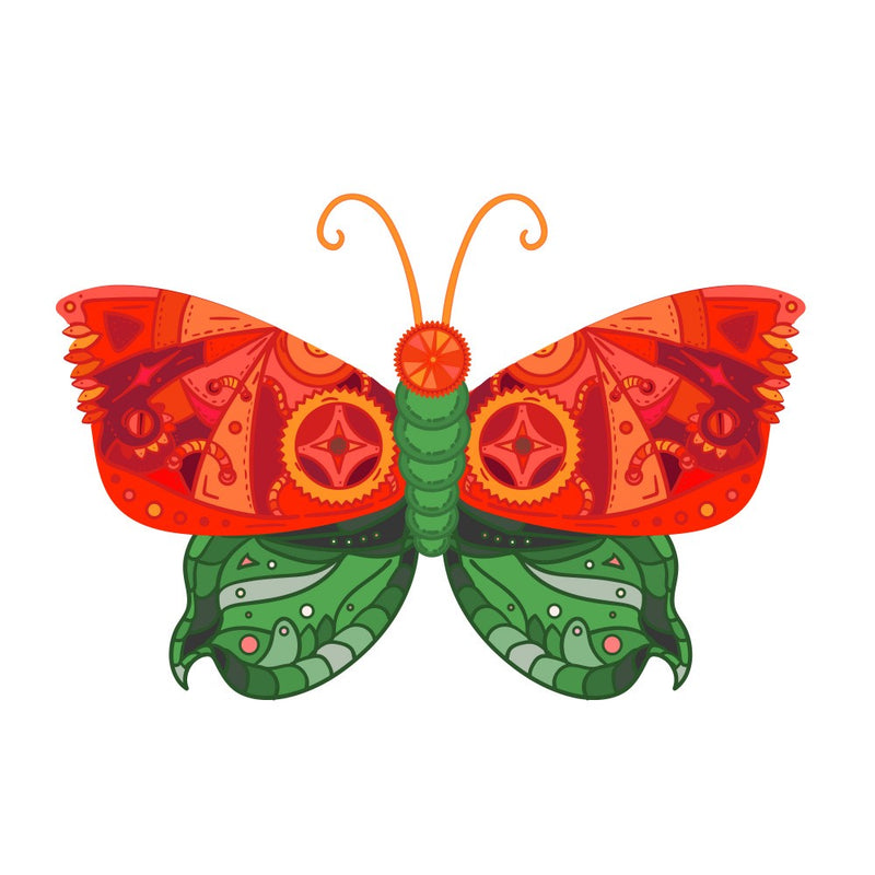 Steampunk Butterfly Art