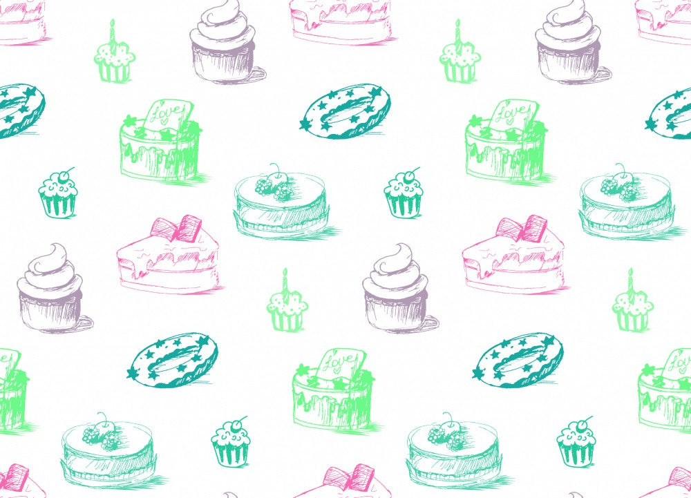 Motif de Gâteaux Sucrés