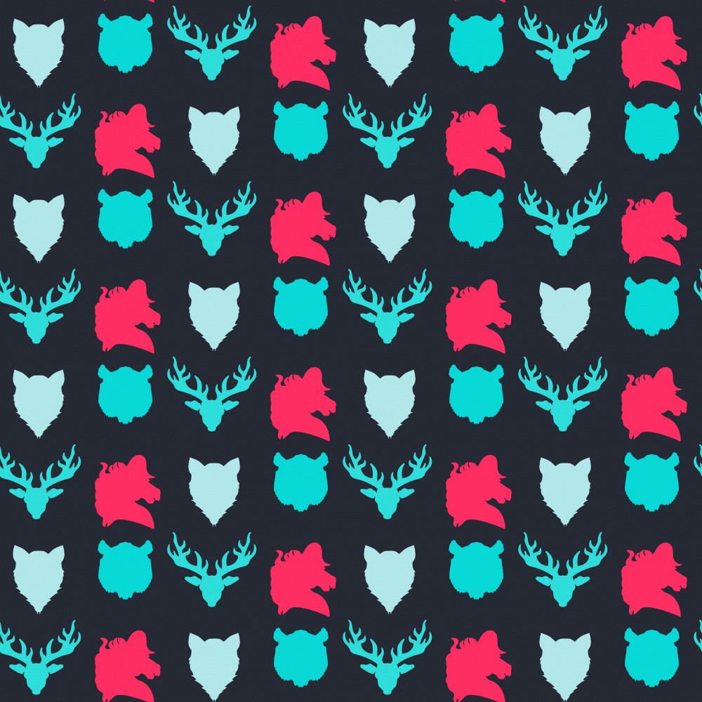 Vibrant Wildlife Grid