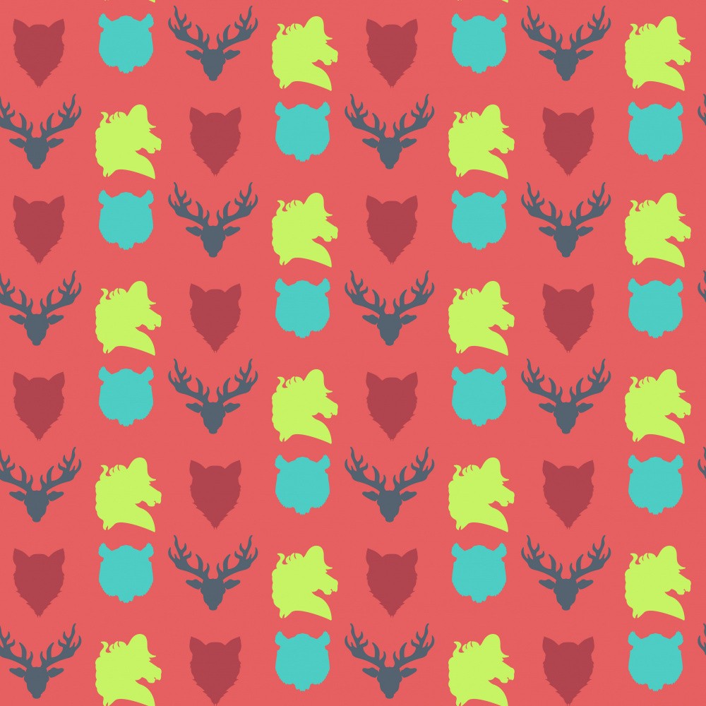 Wild Silhouette Grid