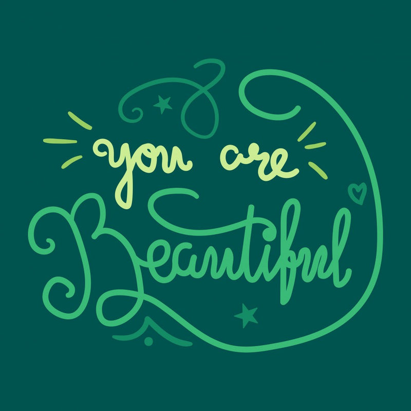 You are Beautiful Lettering Art
