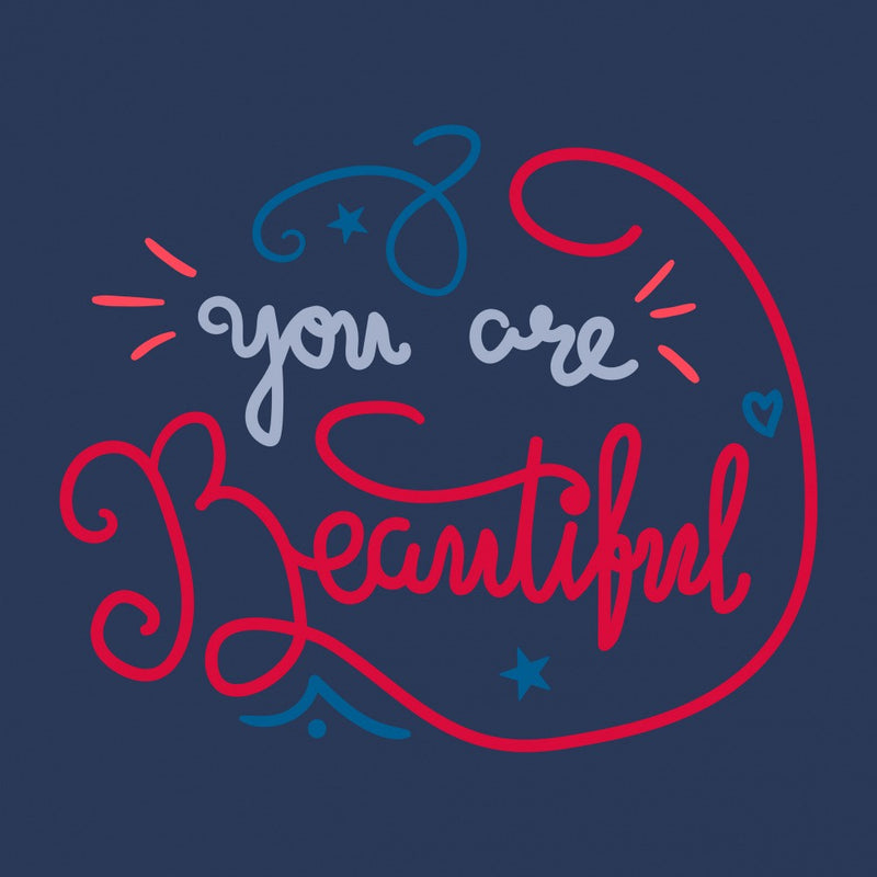 You are Beautiful Lettering Art