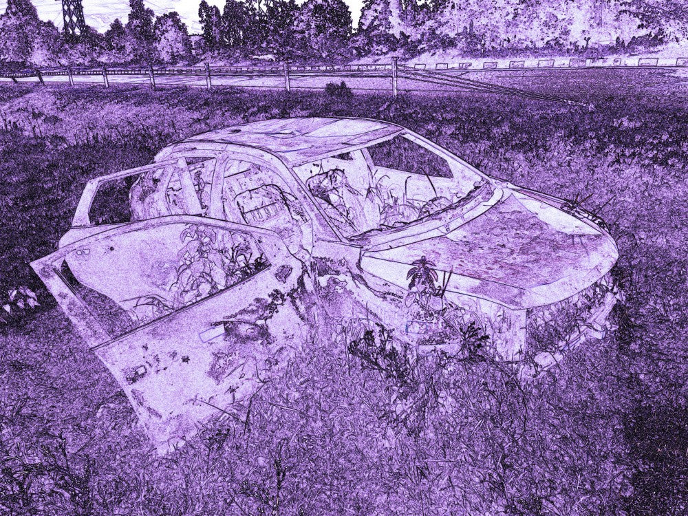 Violet Rusted Dream