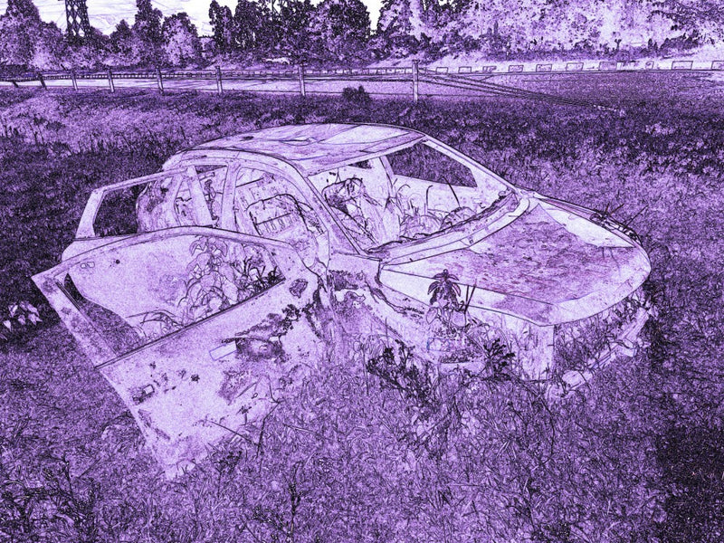 Violet Rusted Dream