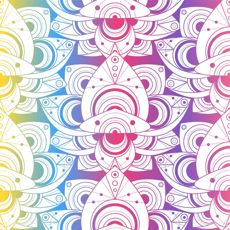 Mandala Line Art Pattern
