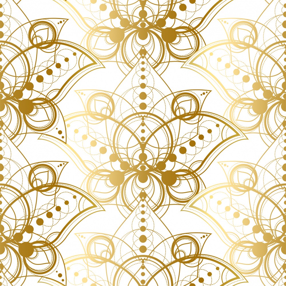 Golden Mandala Shapes