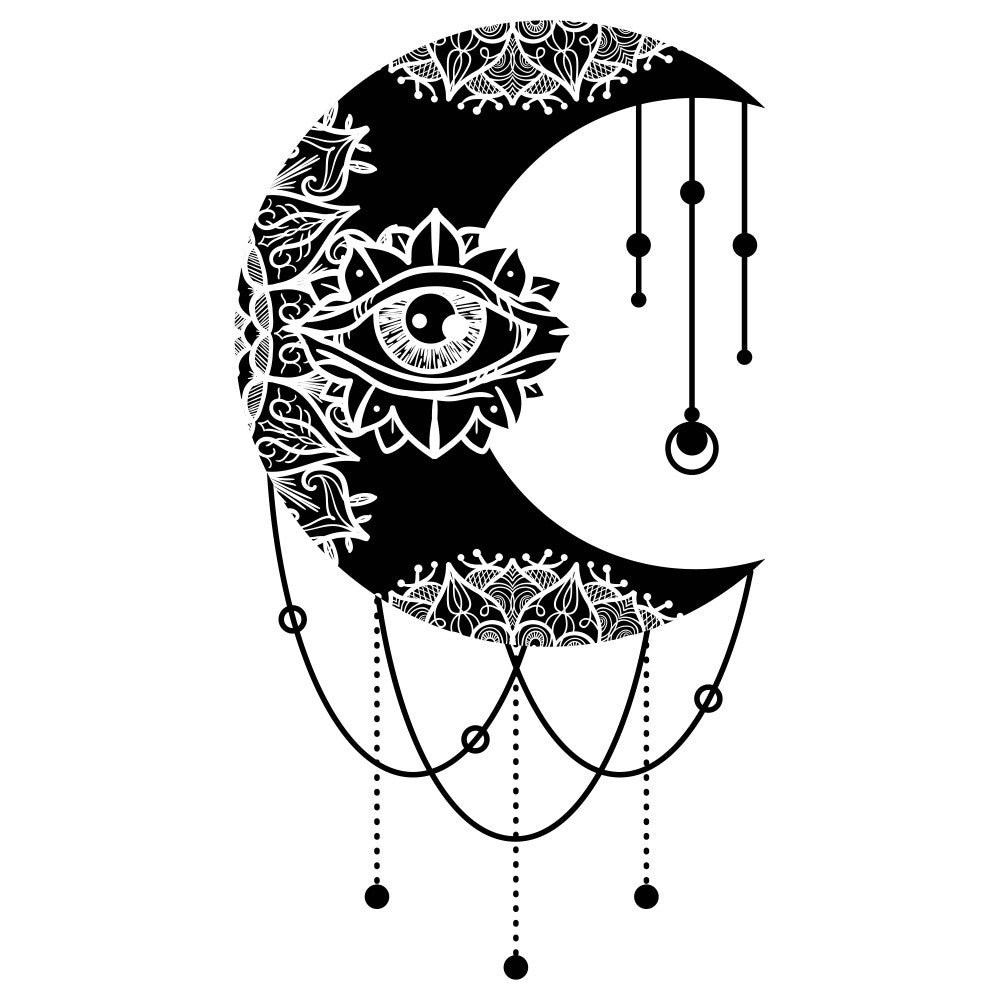 Crescent Moon with an Eye